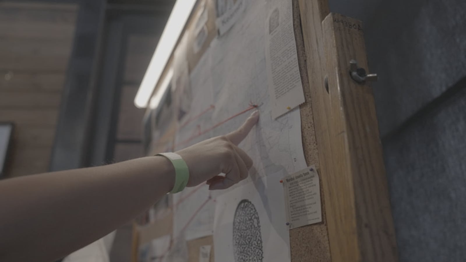 The same frame before grading