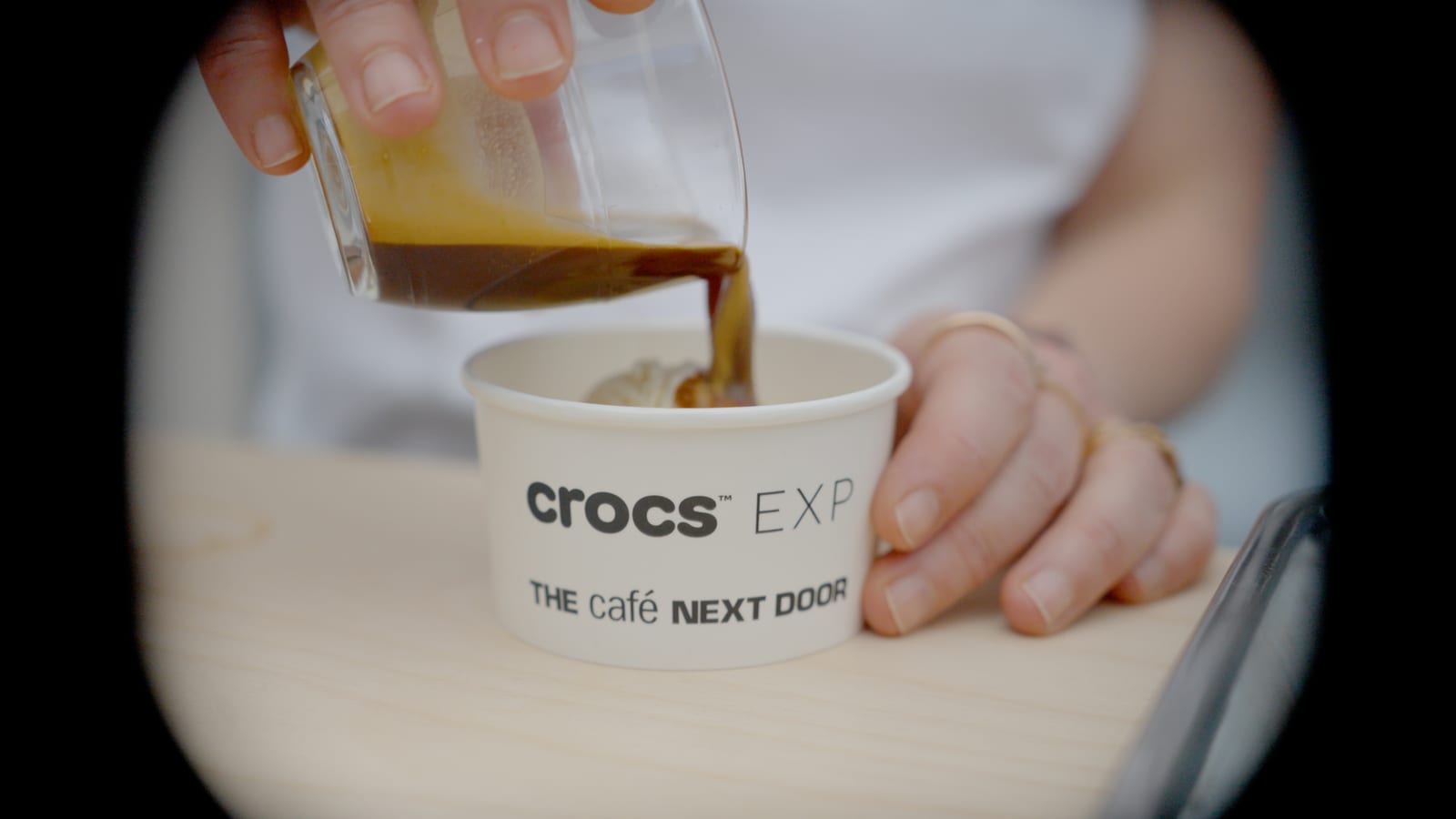Still from Crocs Paris Pop-Up Store
