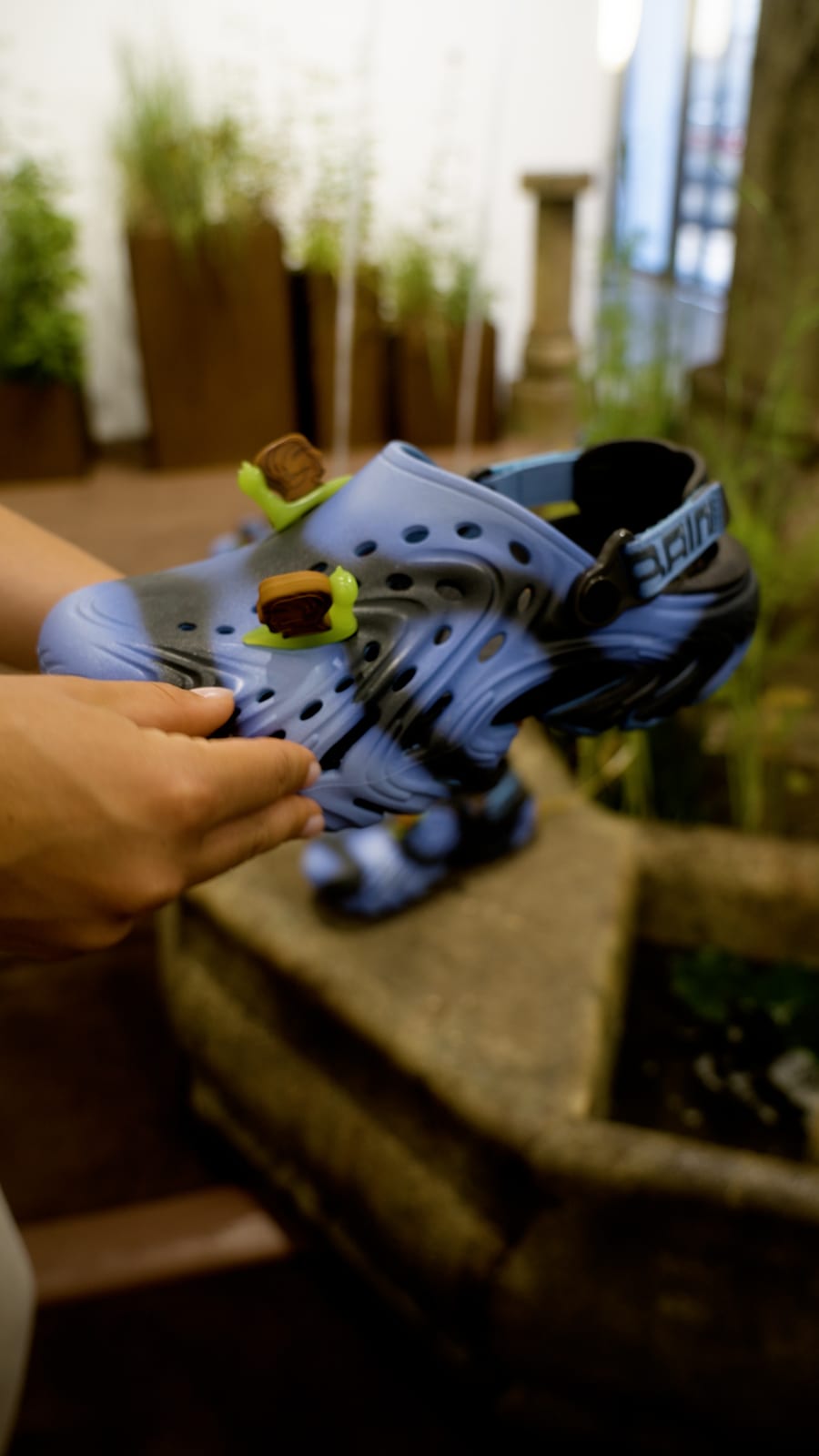 Still from Brain Dead × Crocs PFW26