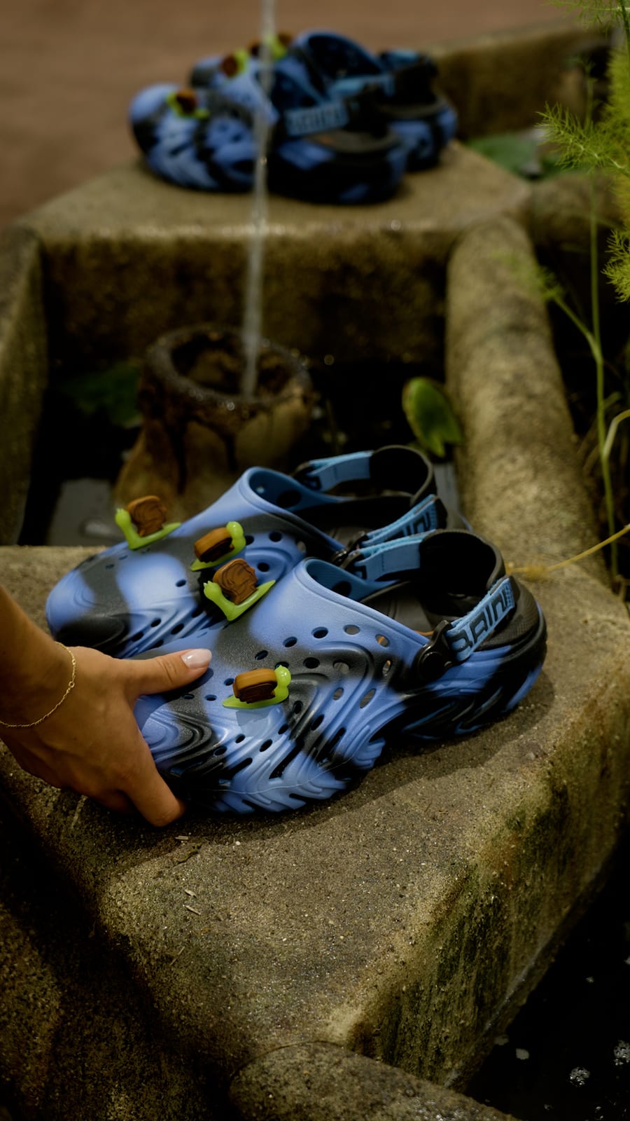 Still from Brain Dead × Crocs PFW26